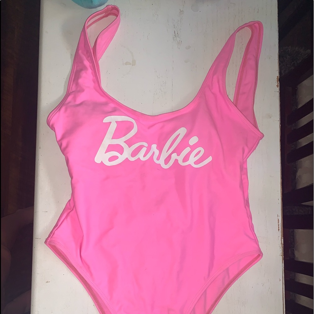 Barbie pink swimsuit or bodysuit